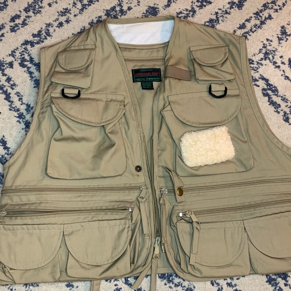 Mountain Tek Fly Fishing Vest Mens Size Small